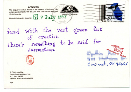 Postcard by Dirk