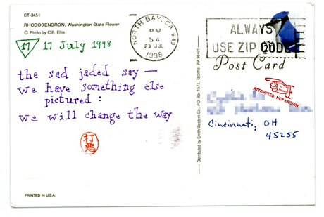 Postcard by Dirk